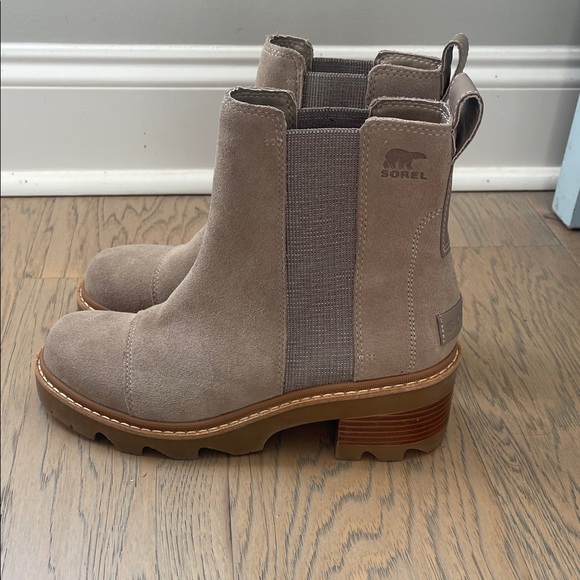 Sorel Brown Suede Chelsea Boots - Picture 6 of 6